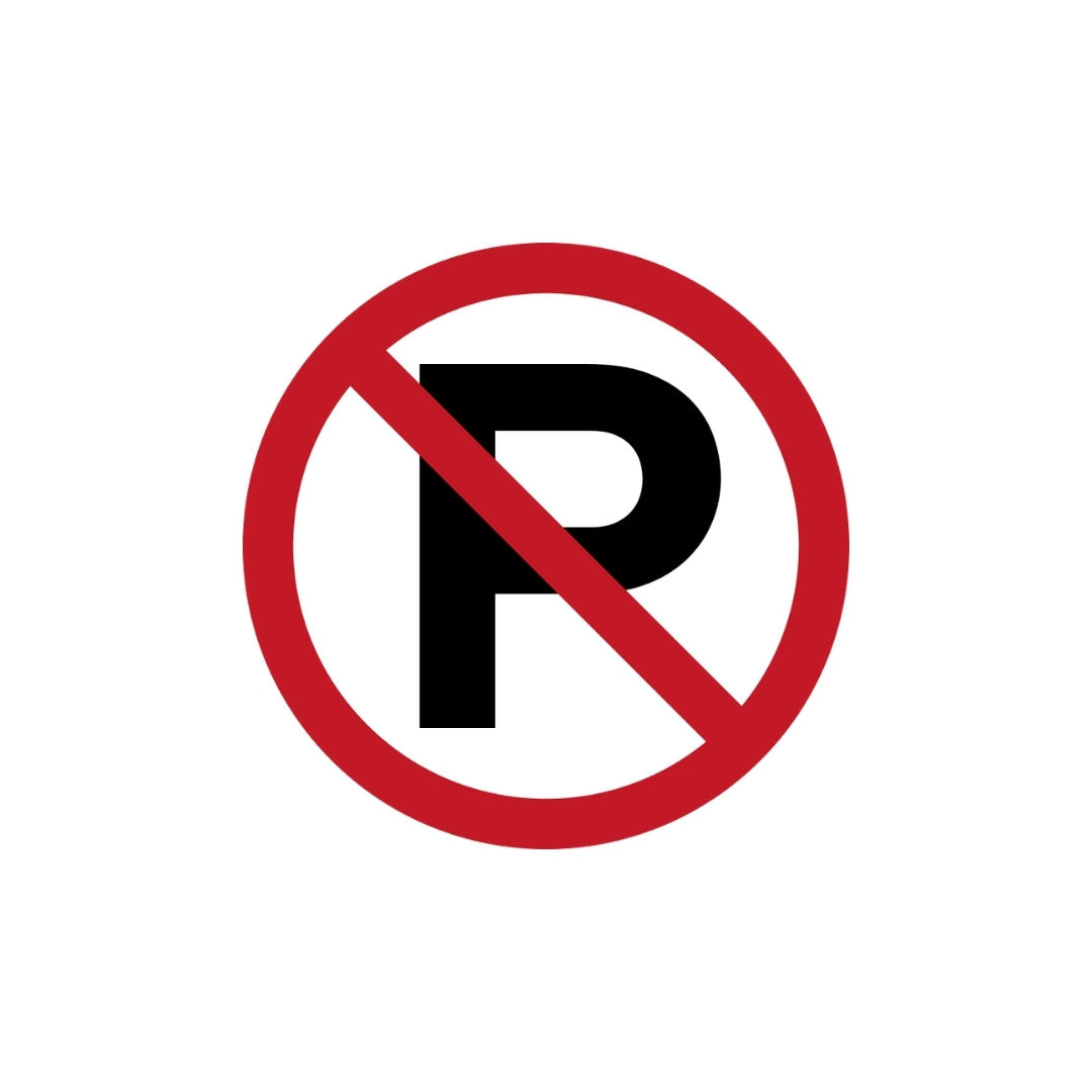 No Parking (round)