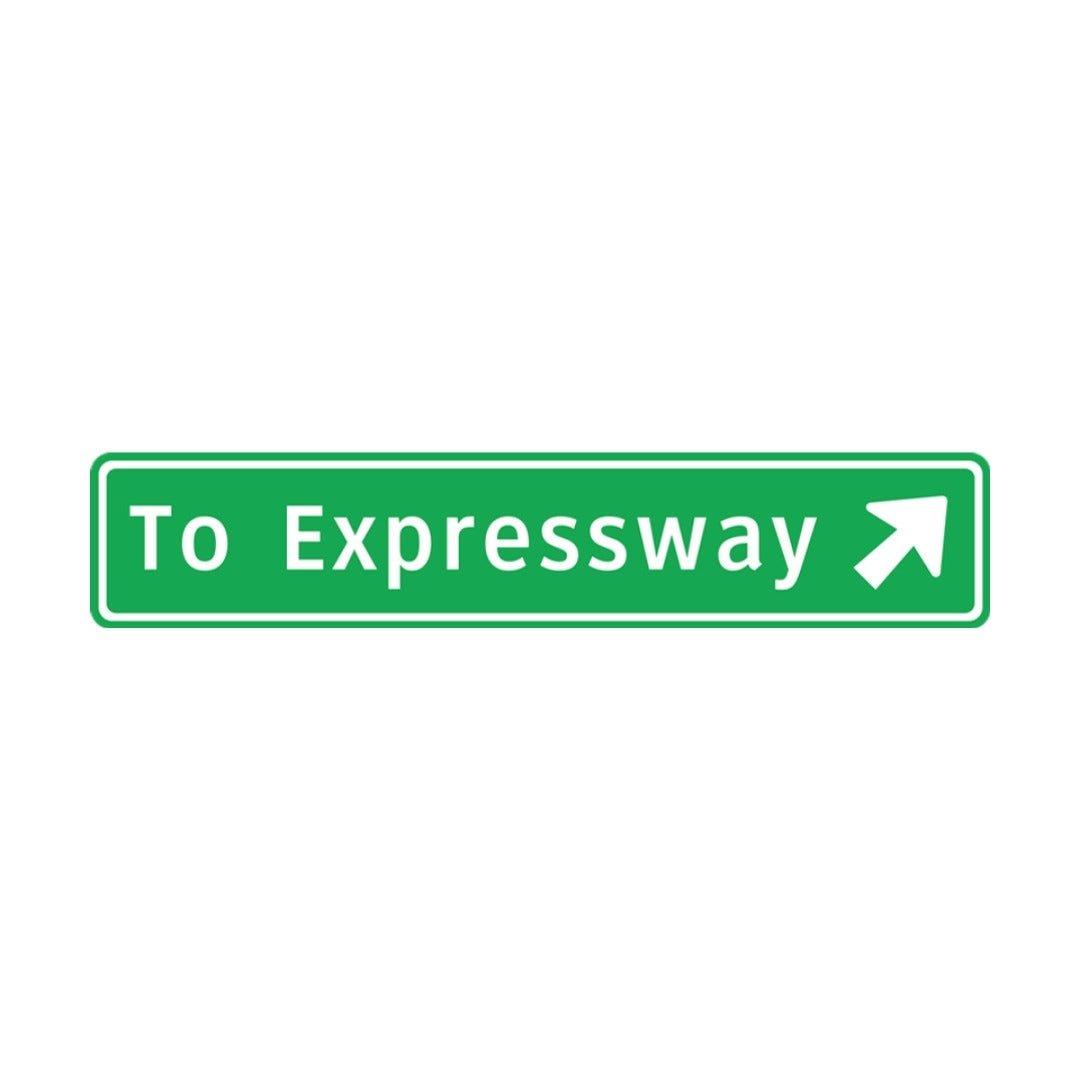 Expressway Approach Sign (small)