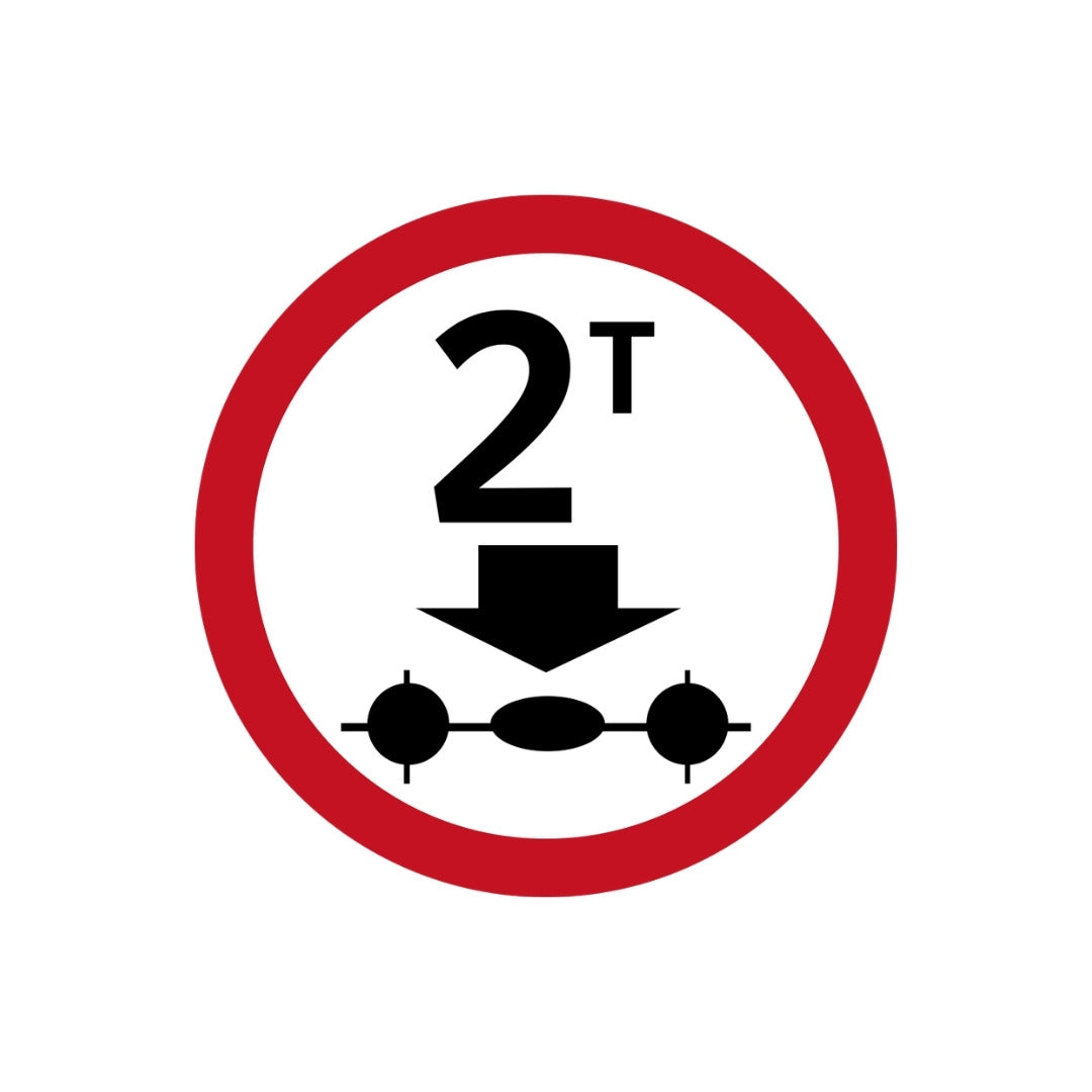 Weight Restriction Per Axle (round)