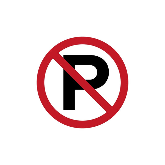 No Parking (round)