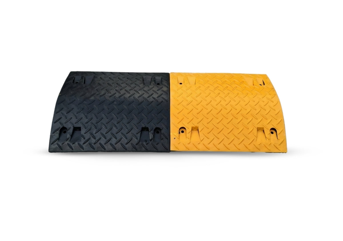Heavy-Duty Rubber Speed Bump