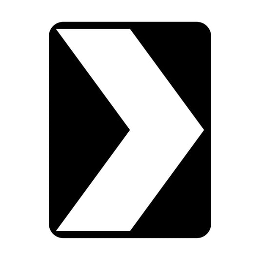 Black and White Chevron (right)