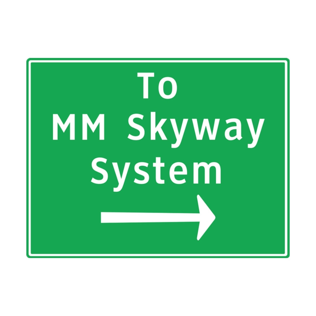 Expressway Approach Sign
