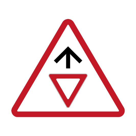 Give Way Sign Ahead