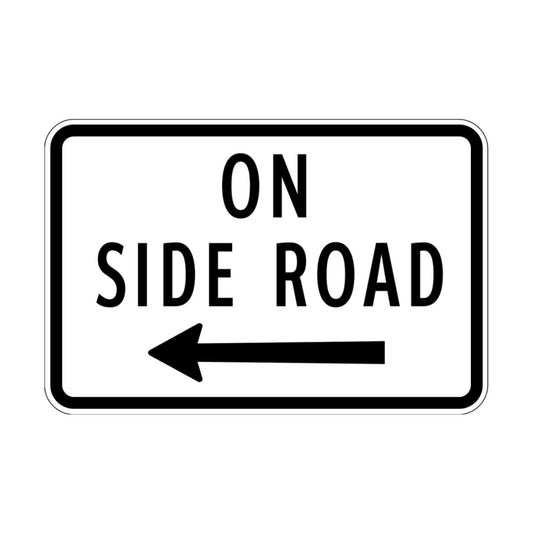On Side Road (left)