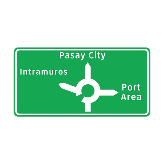 Diagrammatic Direction (roundabout)