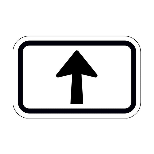 Route Marker Arrow Straight Ahead