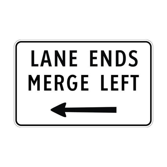 Lane Ends, Merge Left