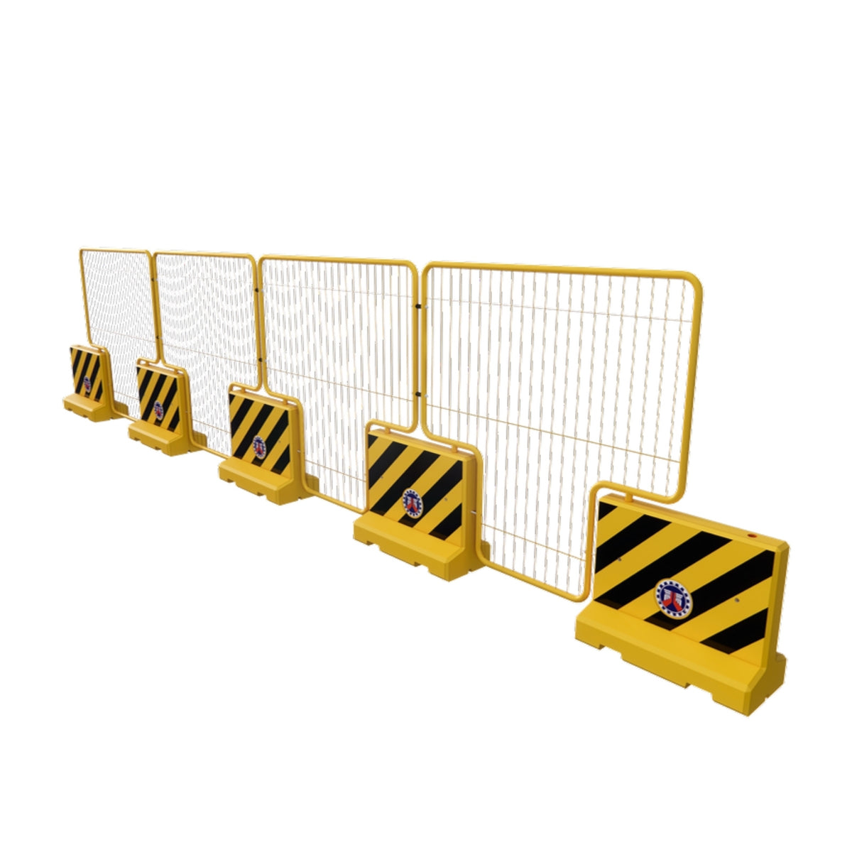 Modular Operable Crowd & Moving Traffic Concrete Barrier System + Fence (MOCMTCBS+F)