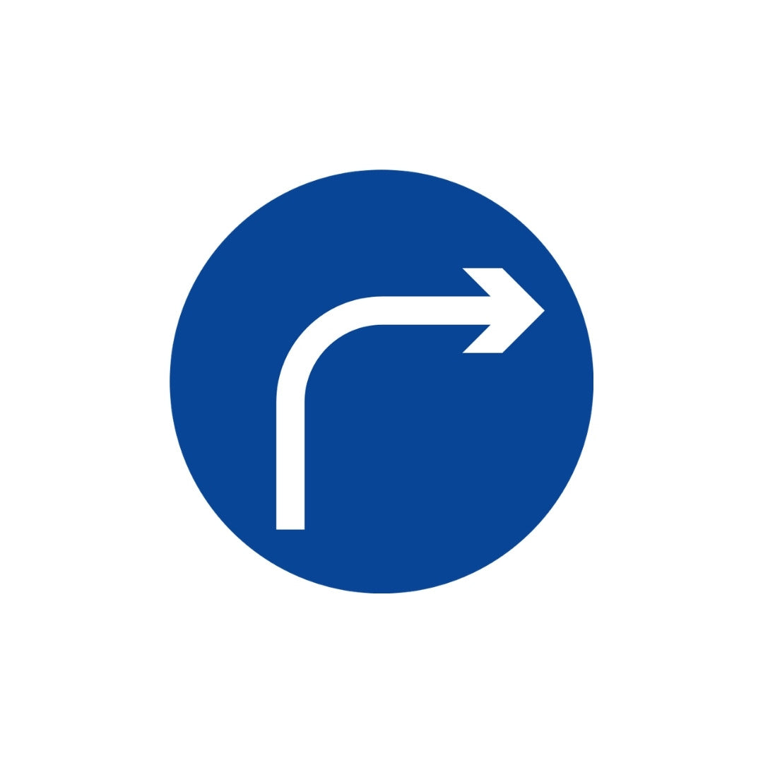 All Traffic Right (round)