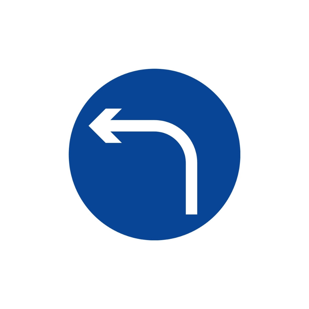 All Traffic Left (round)