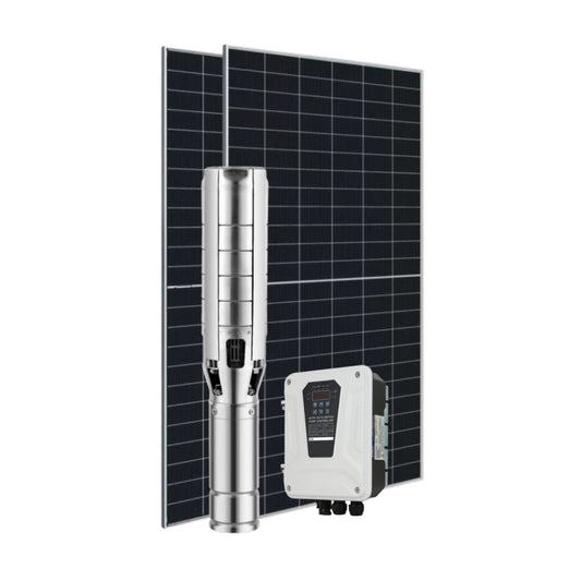 Hybrid Solar AC/DC Submersible Pump Series - Deep Well