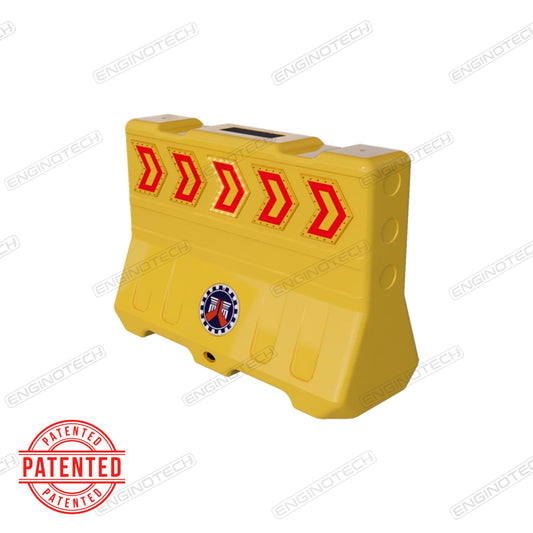 Smart Modular Illuminated MDPE Barrier System - Directional (SMIMDPEBS-D)