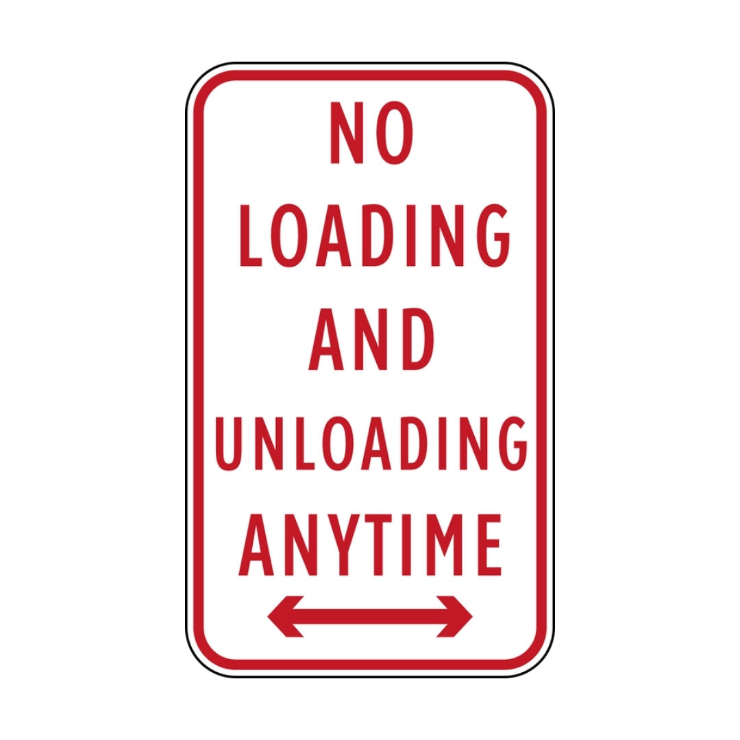 No Loading and Unloading Anytime (rectangular)