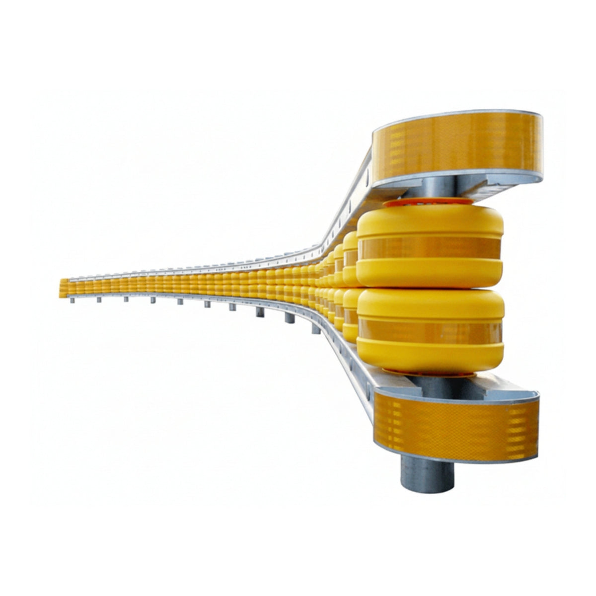 Impact Absorbing Roller Barriers (IARB)