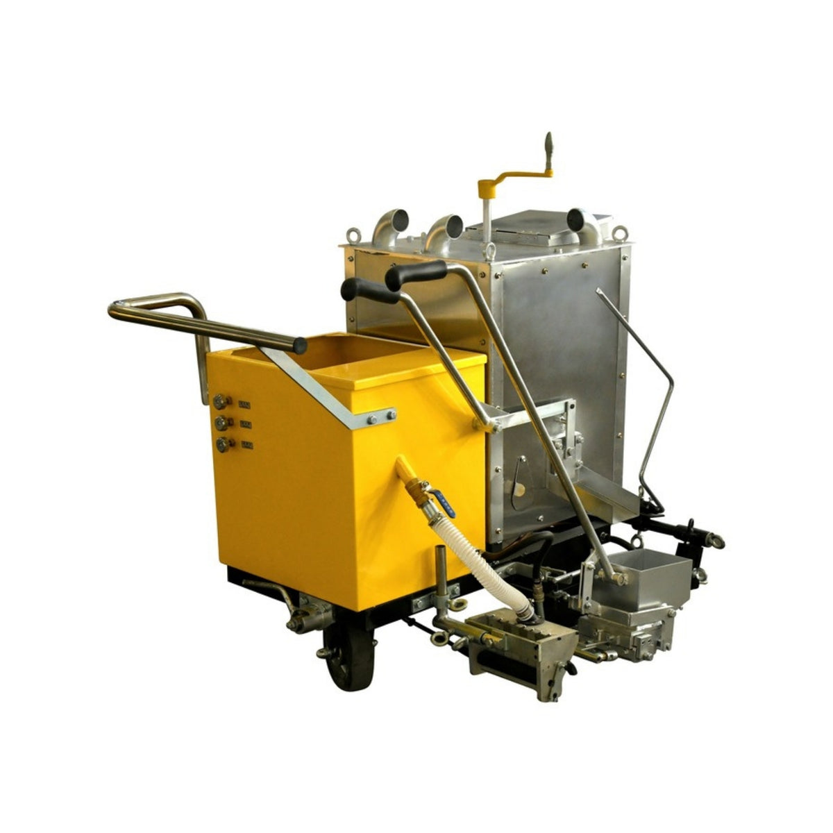 Thermoplastic Hand-Push Road Marking Machine (All-in-One)