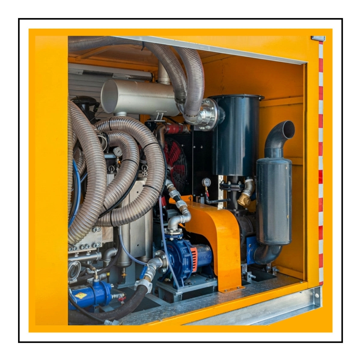 UHP Hydro Blasting Road Marking Removal Machine (Vehicle Mount)