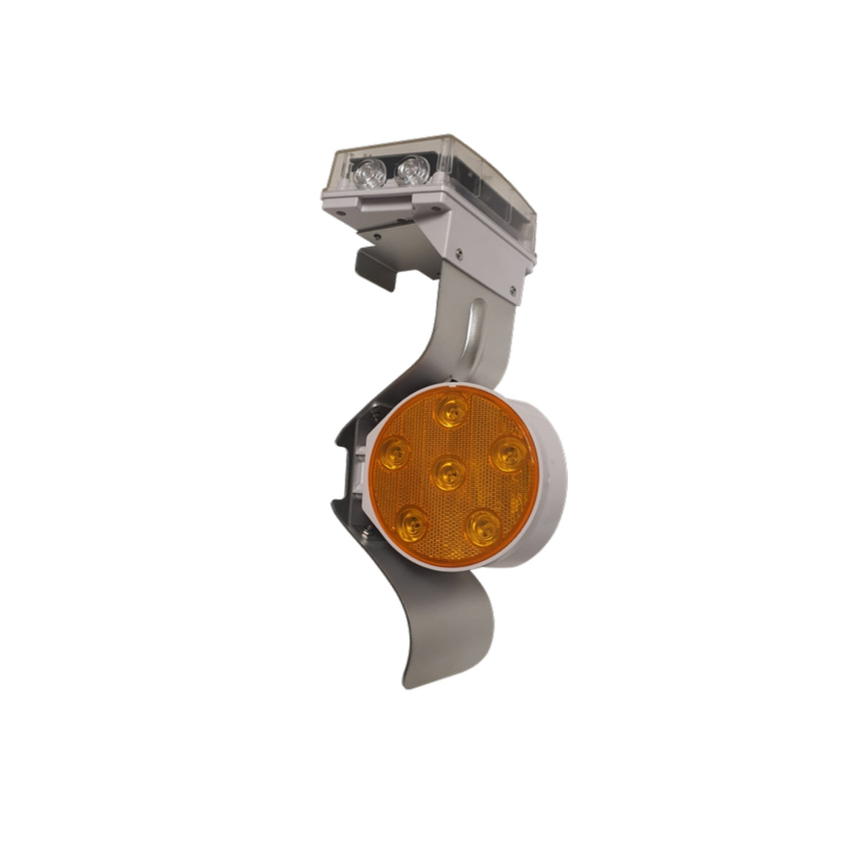 Solar Guardrail Synchronized Warning Light (SGRSWL)