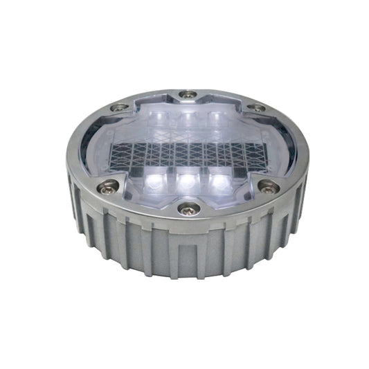 Heavy-Duty Embedded Solar Road Stud 143mm