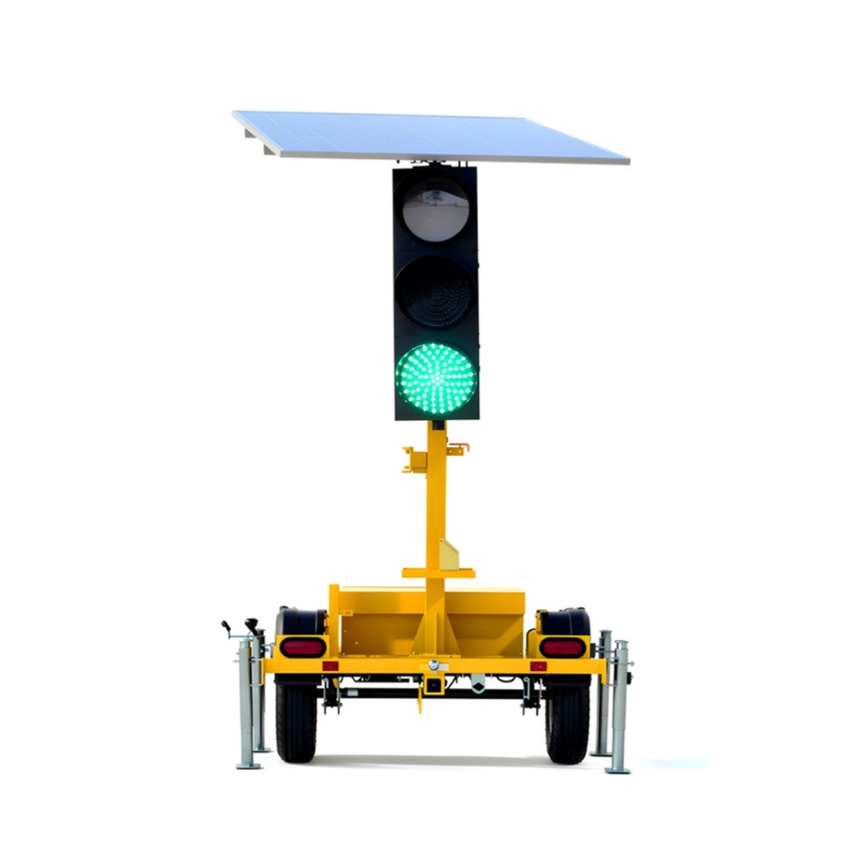 Mobile Solar Traffic Light Trailer